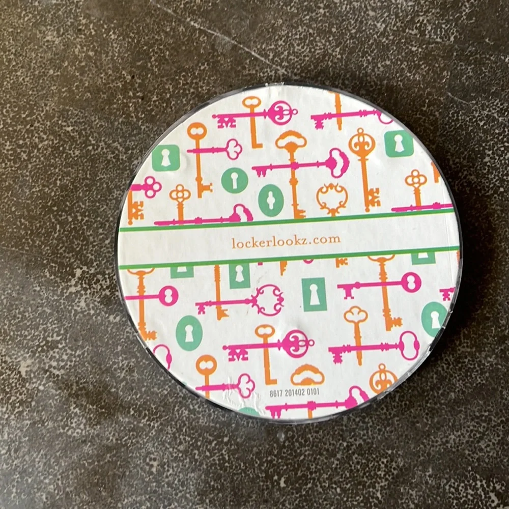 6” diameter mini circular mirror, used for locker rooms on the go at the gym